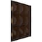 Ekena Millwork 19 5/8in. W x 19 5/8in. H Classic EnduraWall Decorative 3D Wall Panel Covers 2.67 Sq. Ft. WP20X20CLAMB - alternate 3